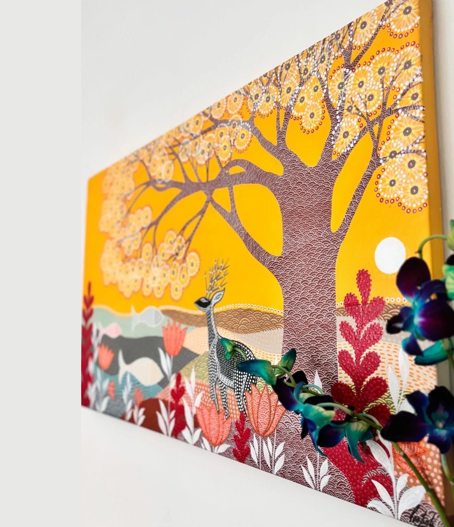 The Black Deer Art Prints