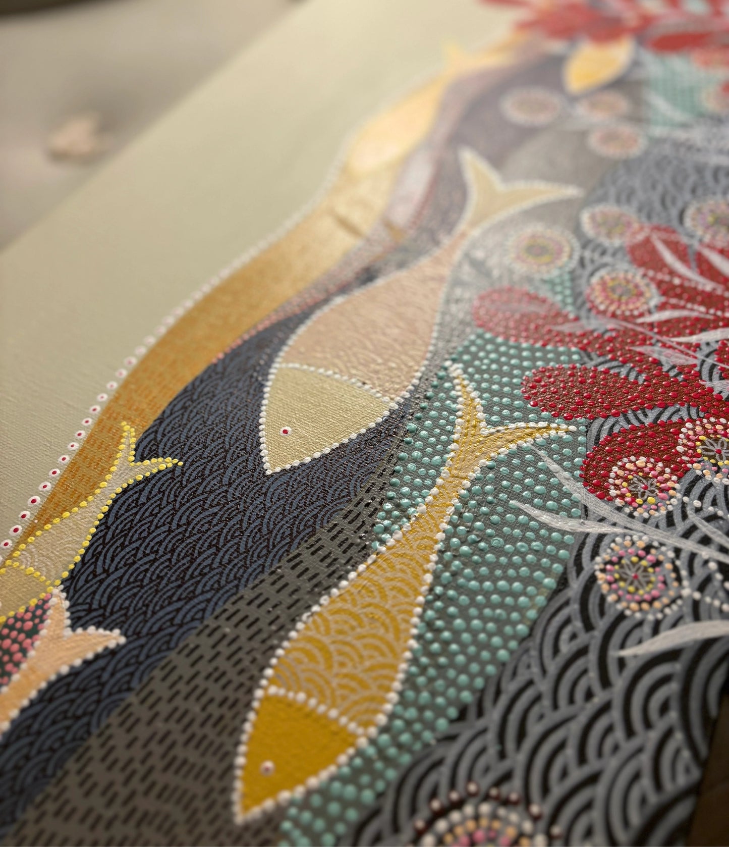 The Black Water Art Print