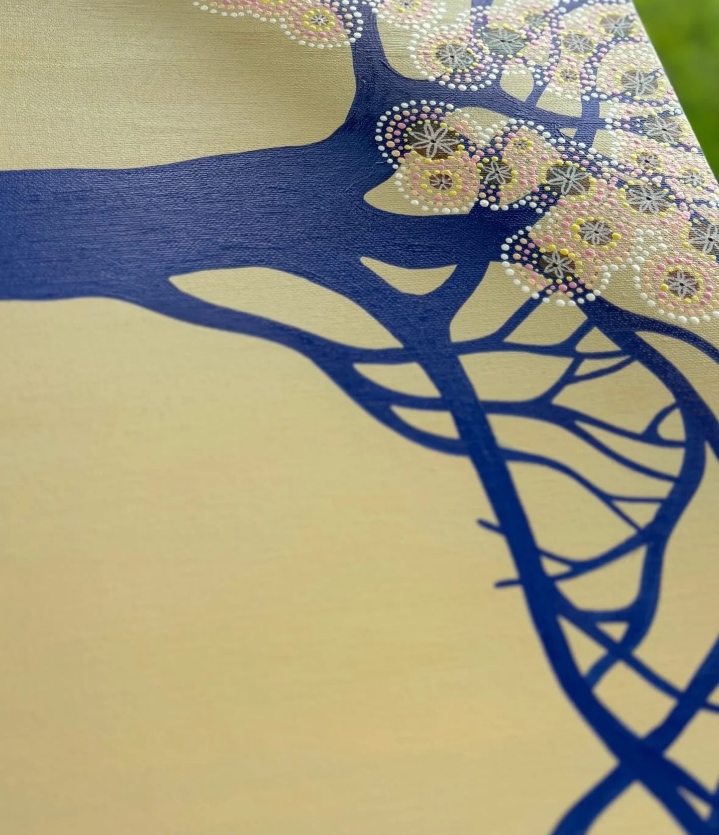 The Blue Tree Art Print