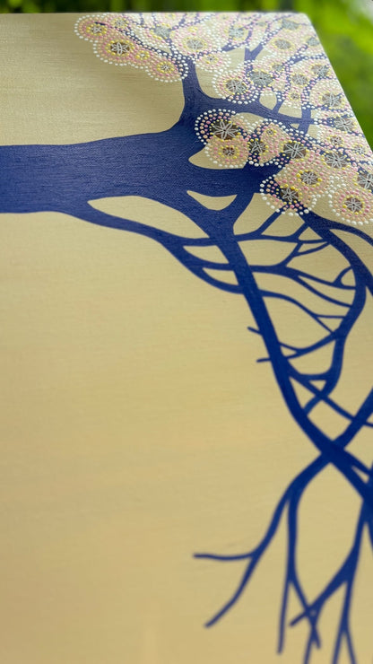 The Blue Tree Art Print