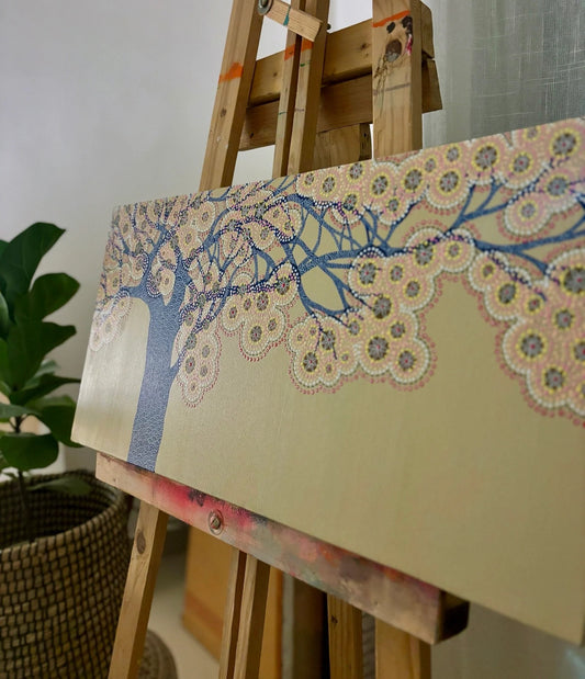 The Blue Tree Art Print