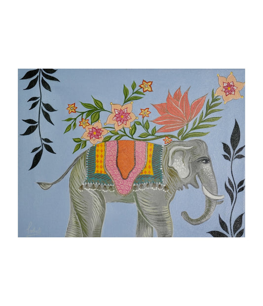 The Jungle Series-Elephant Art Print