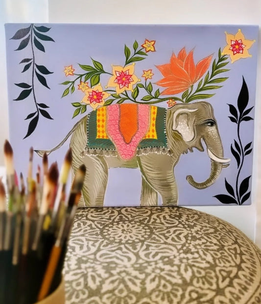 The Jungle Series-Elephant Art Print