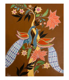 The Jungle Series-Peacocks Art Print